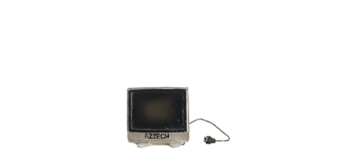 1/4" Scale  50In Wide Screen Television